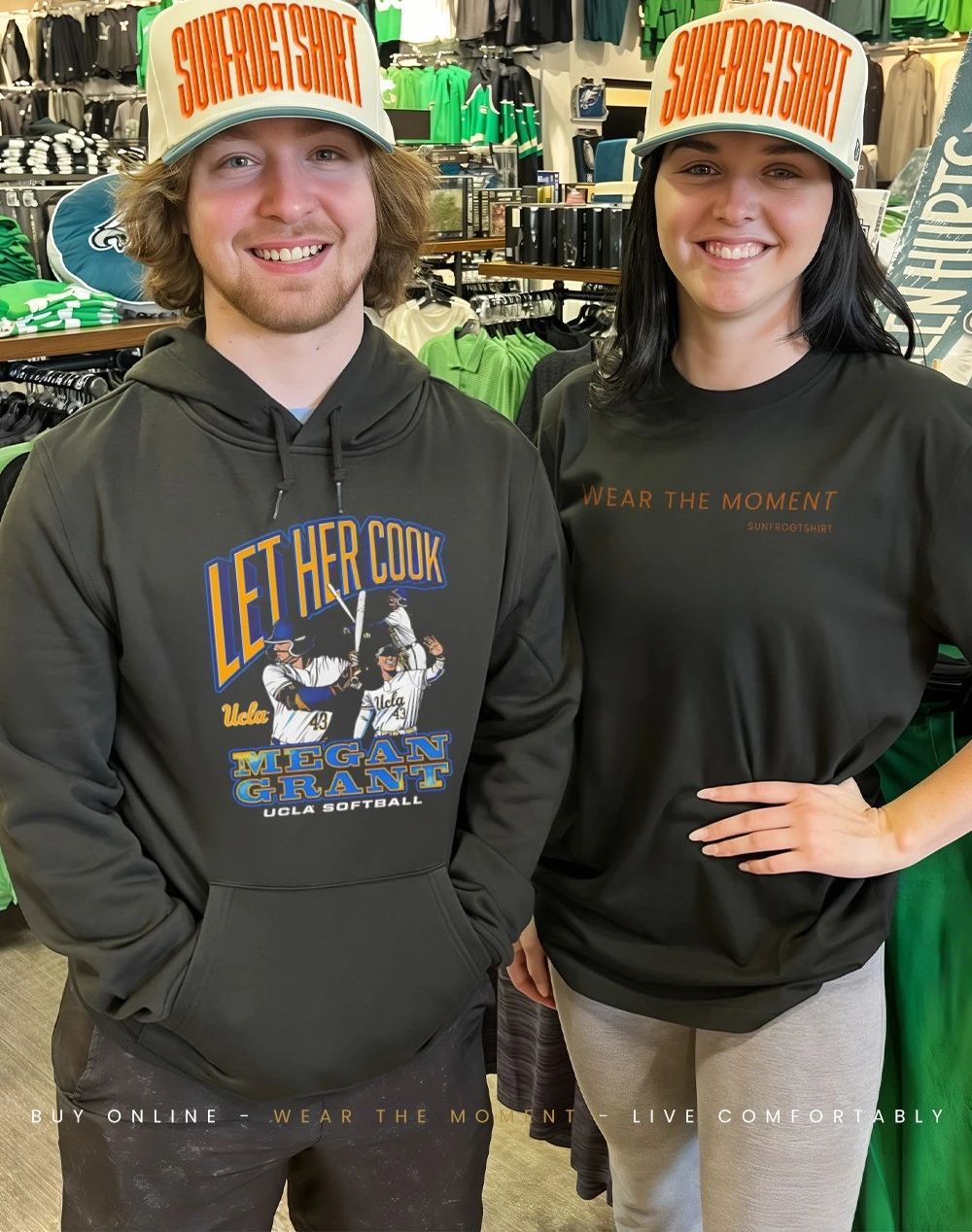Megan Grant Ucla Bruins Let Her Cook shirt