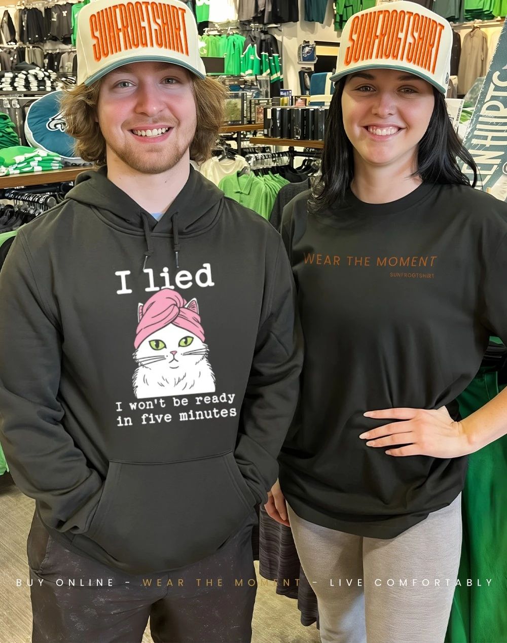 I Lied I Won’t Be Ready In Five Minutes shirt
