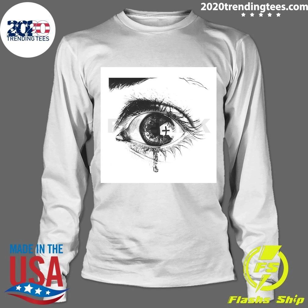 Crying Eye Biblical Cross Shirt
