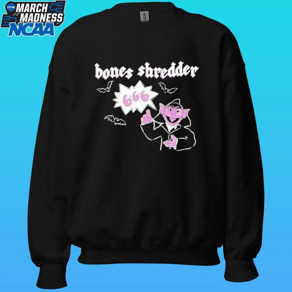 Bones Shredder The Count Shirt