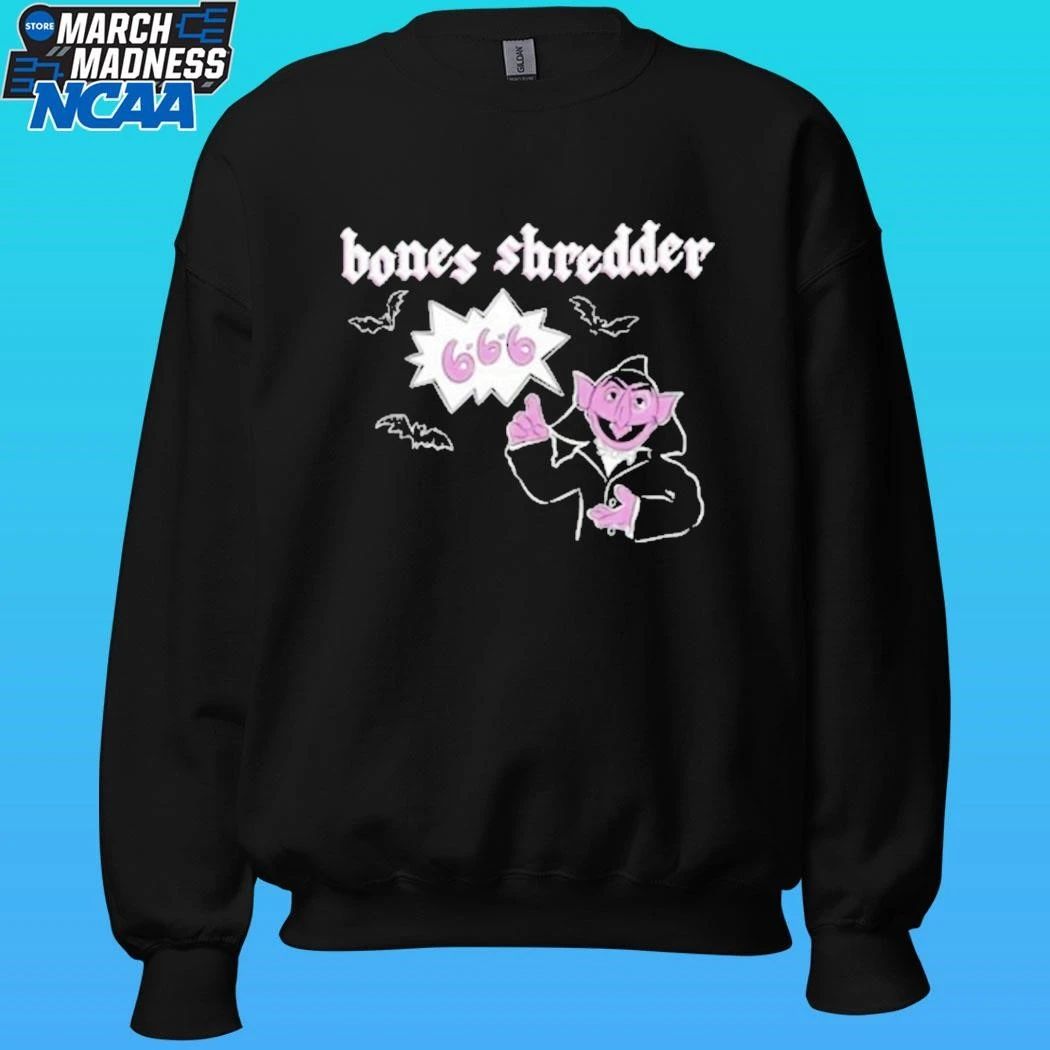 Bones Shredder The Count Shirt