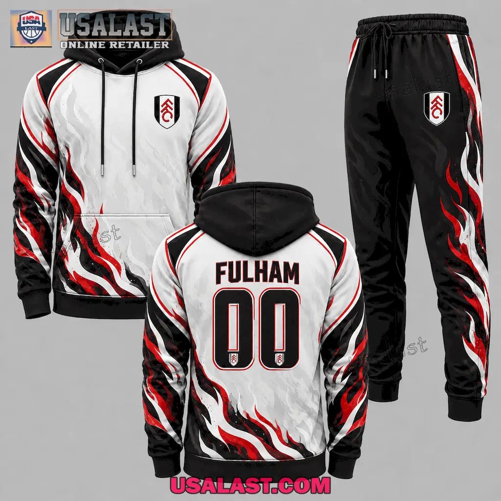 Fulham Personalized Tracksuit Hoodie And Jogger Pant Set