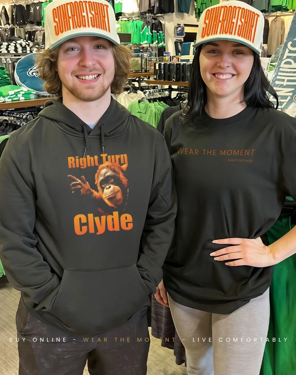 Every which way but loose right turn Clyde shirt