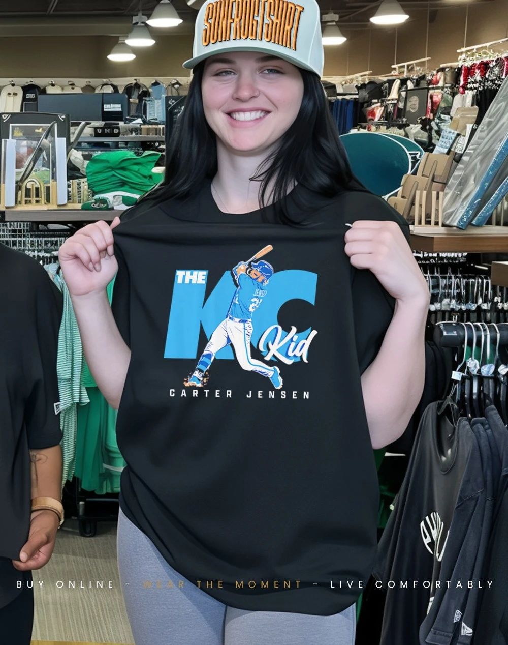 Carter Jensen Kansas City Royals The KC Kid shirt