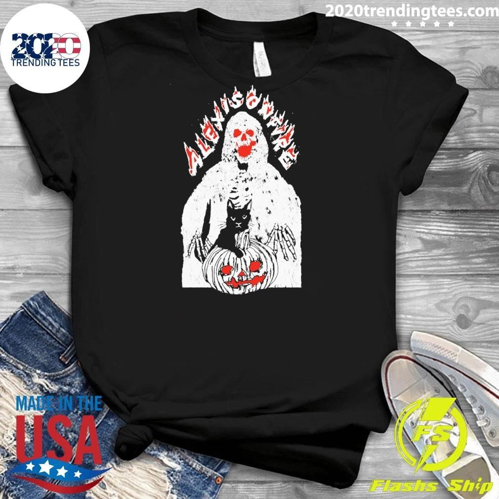 Alexisonfire Halloween Merch 2026 Strange Things Happen In The Nightmare Hours Shirt
