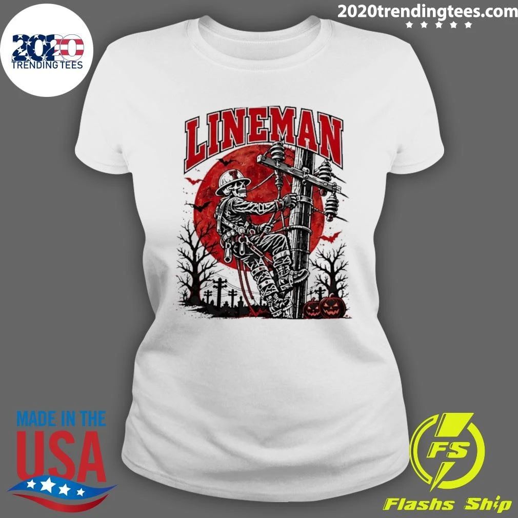 Texas Tech Red Raiders Skeleton Lineman Halloween 2026 Shirt