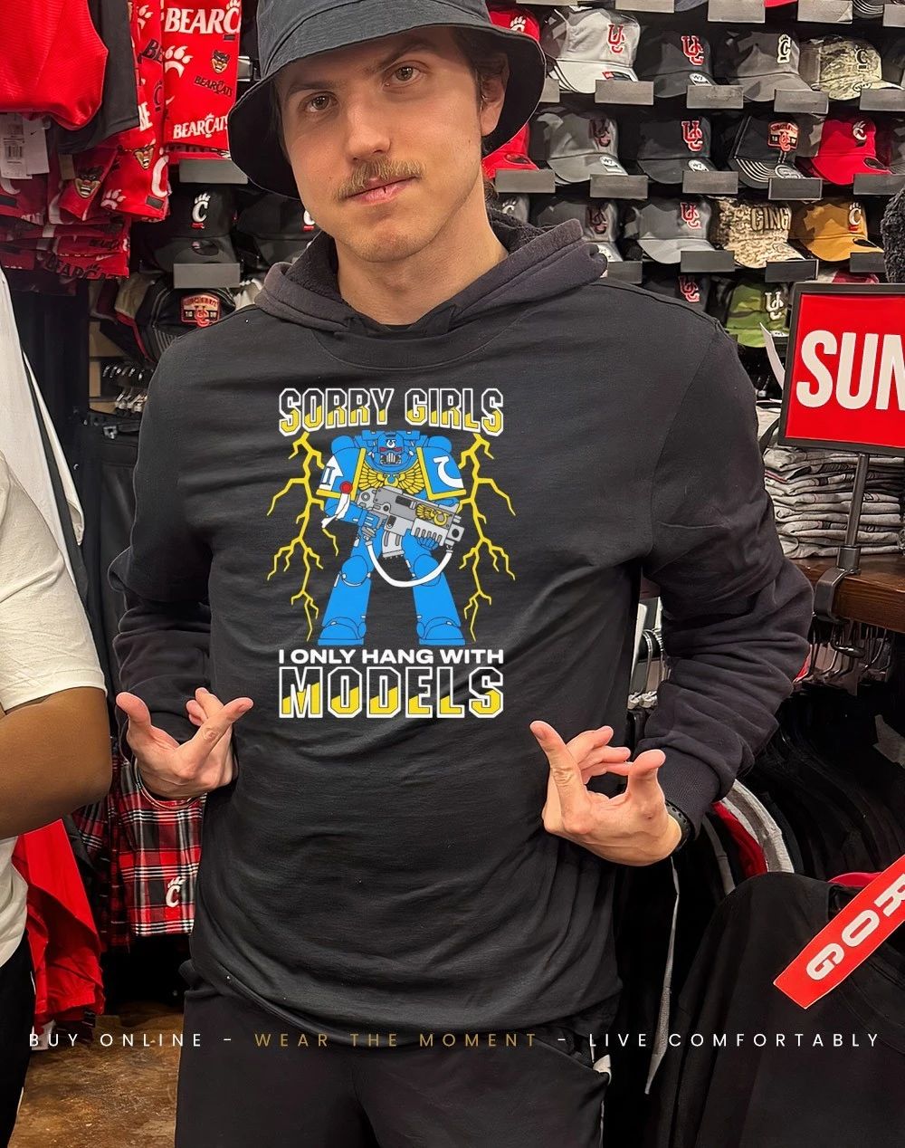 Sorry Girls I Only Hang With War Models shirt