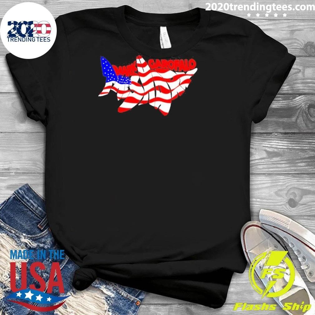 The American Muscle Shark Mark Garofalo Usa Mark The Shark Shirt
