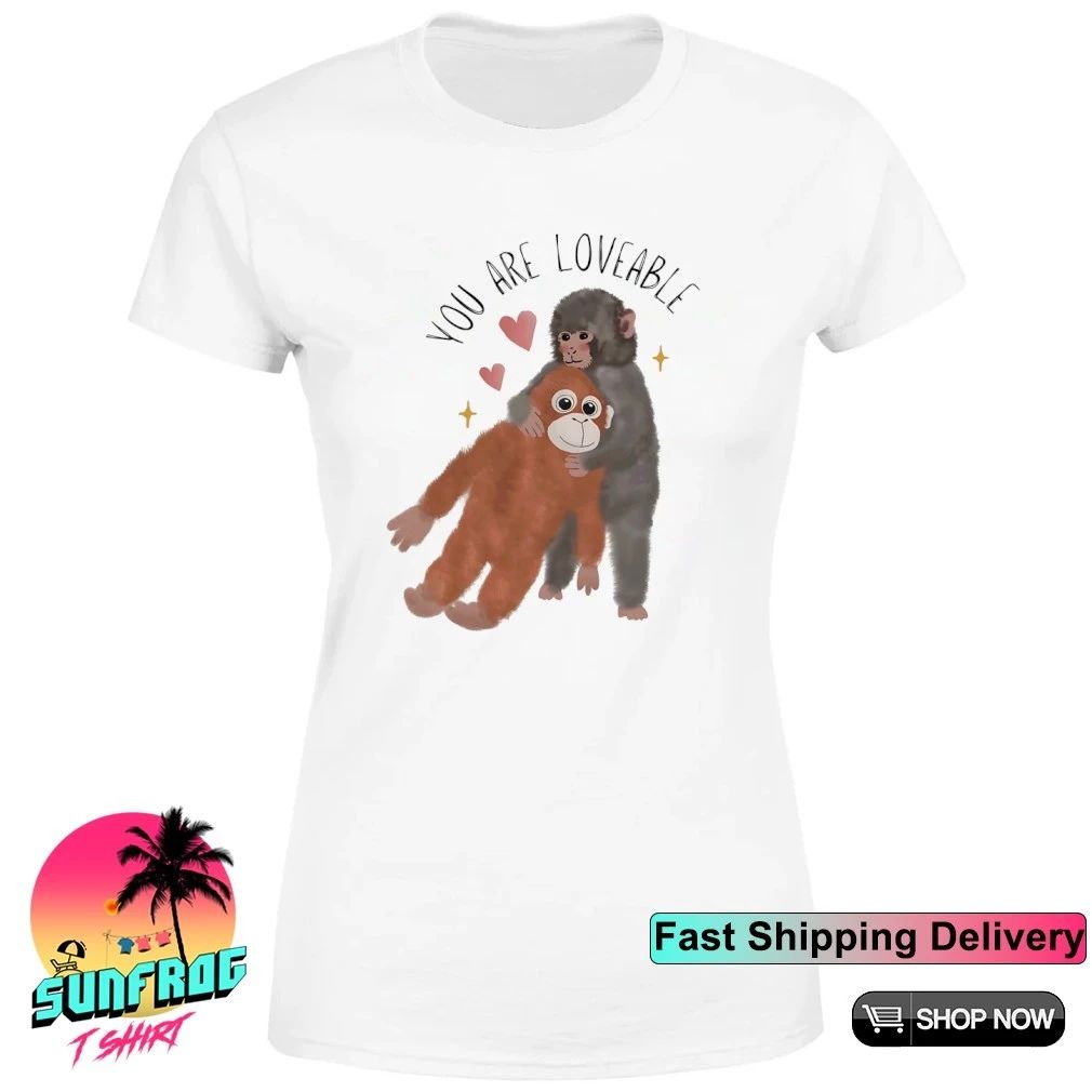 Punch Monkey you are loveable shirt