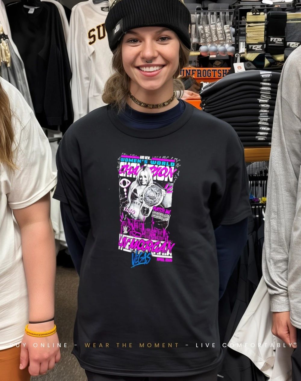 Liv Morgan WrestleMania 42 Winner and new women’s World Champion shirt