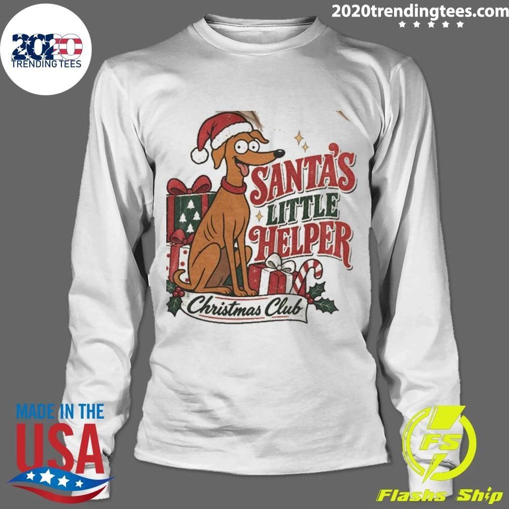 Santa’s Little Helper Christmas Dog Shirt