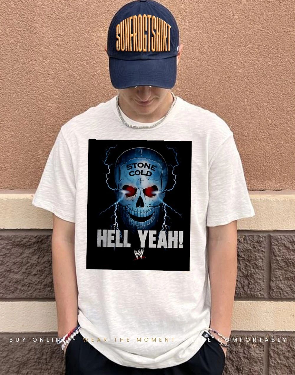 Stone Cold Steve Austin hell yeah skull shirt