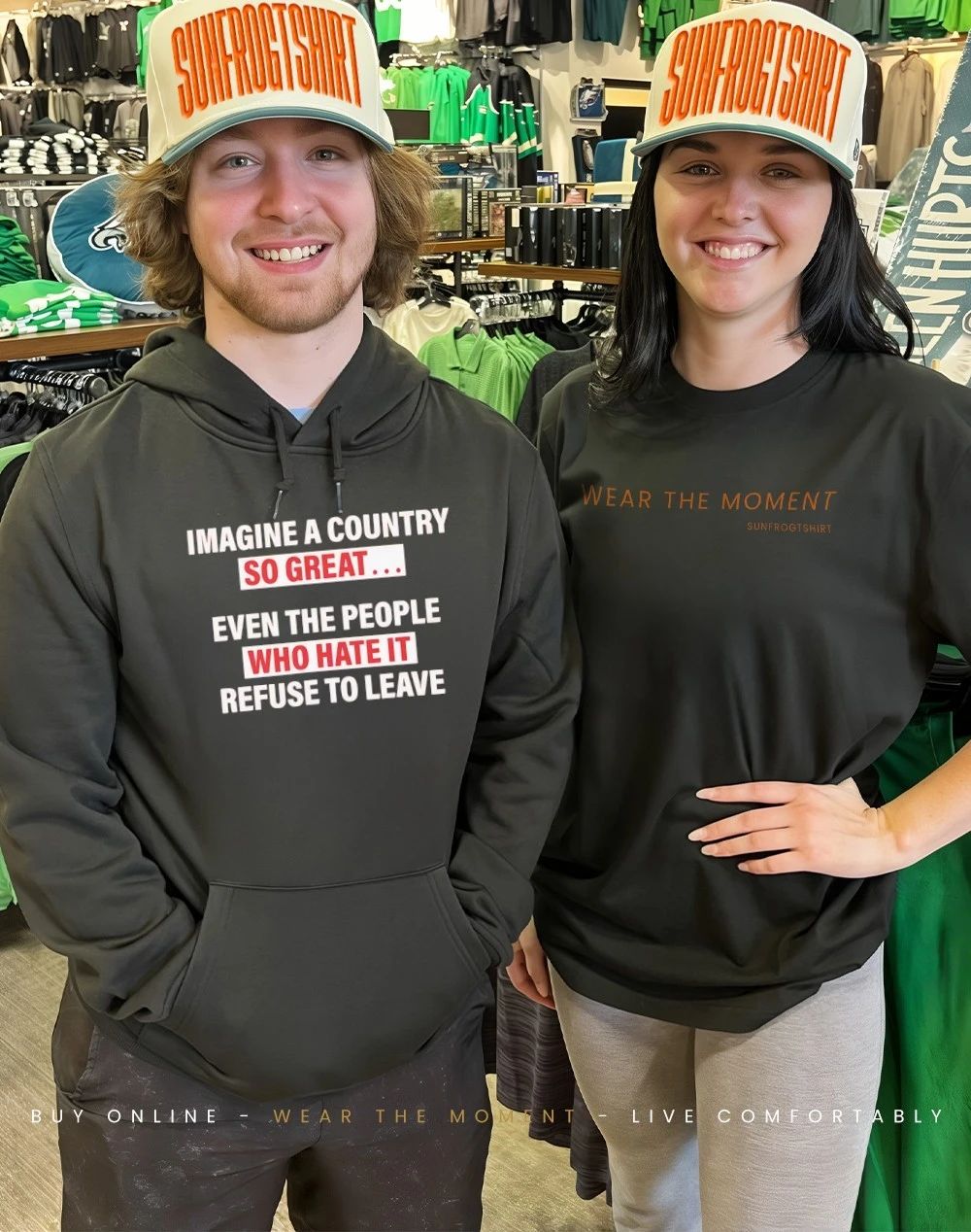 Imagine a country so great even the people who hate it refused to leave shirt