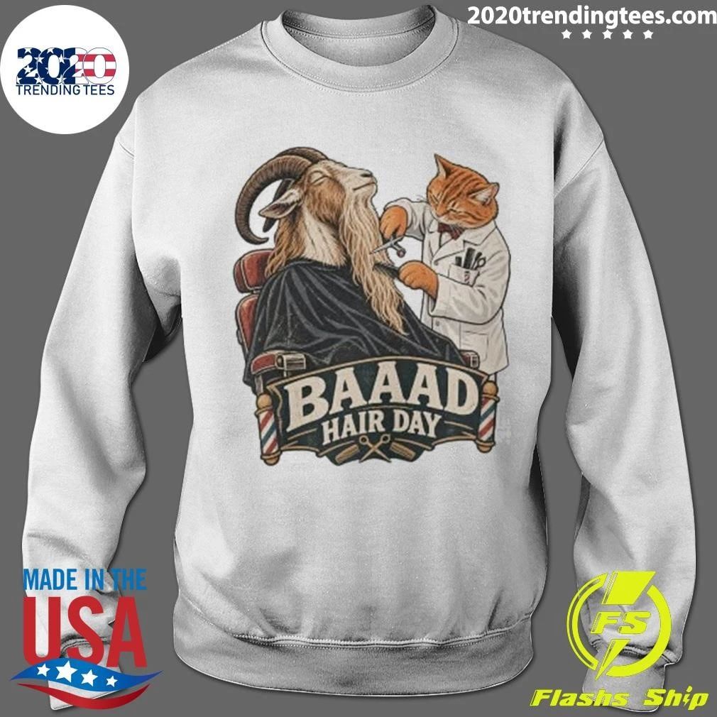 Cat Dad Ever Bad Hair Day Shirt