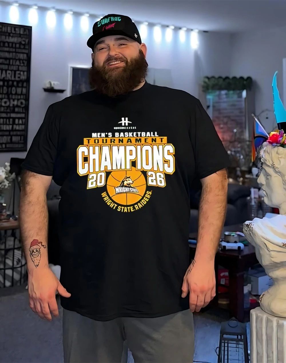 Wright State Raiders Basketball 2026 Men’s Basketball Tournament Champions shirt