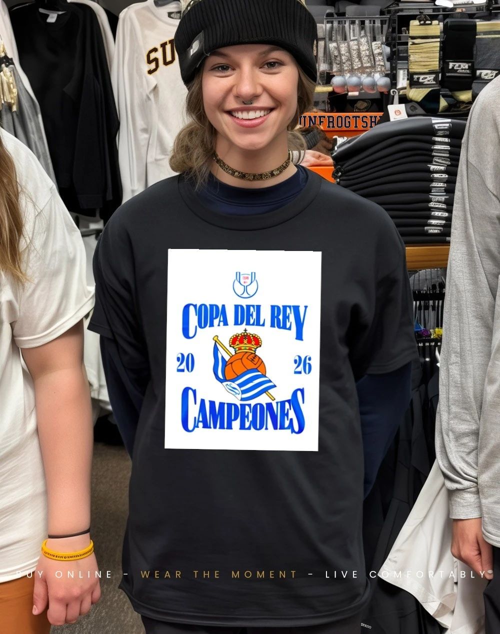 Real Sociedad 2026 Copa Del Rey Champions shirt