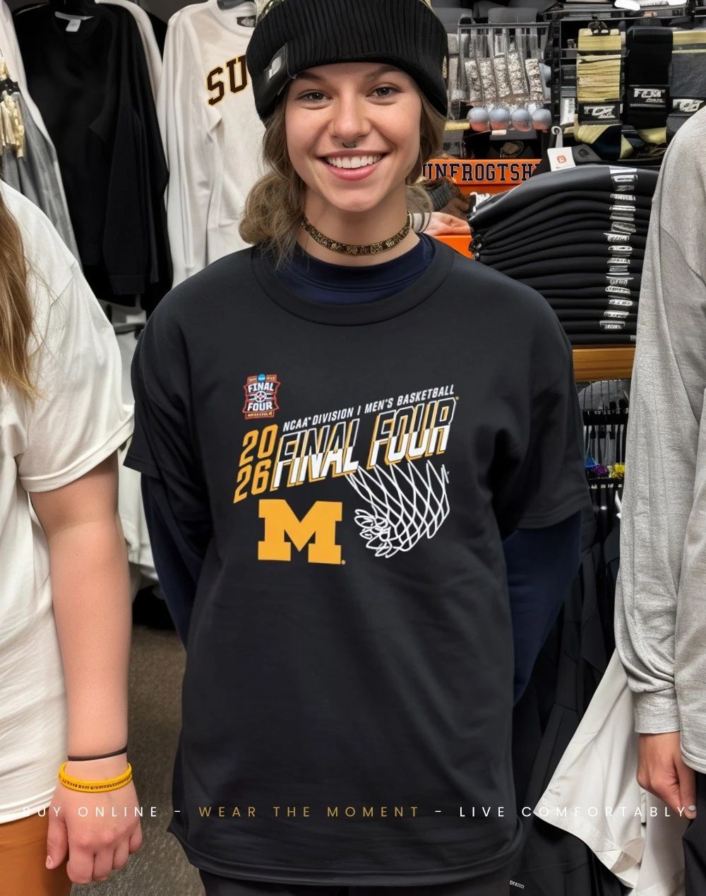 Michigan Wolverines MBB Final Four 2026 shirt