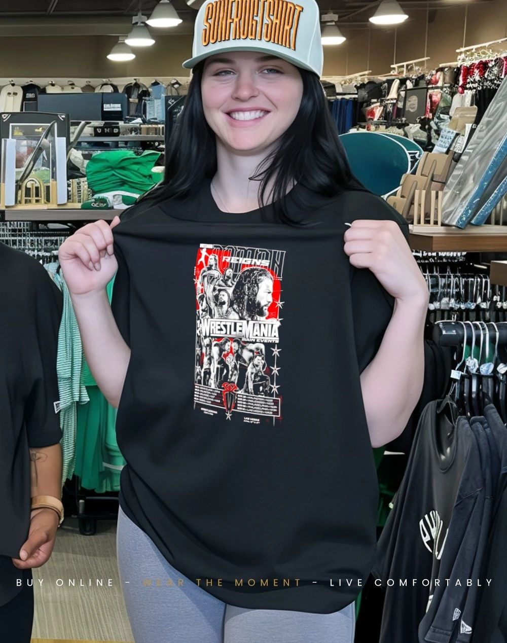 Roman Reigns WrestleMania Moments shirt