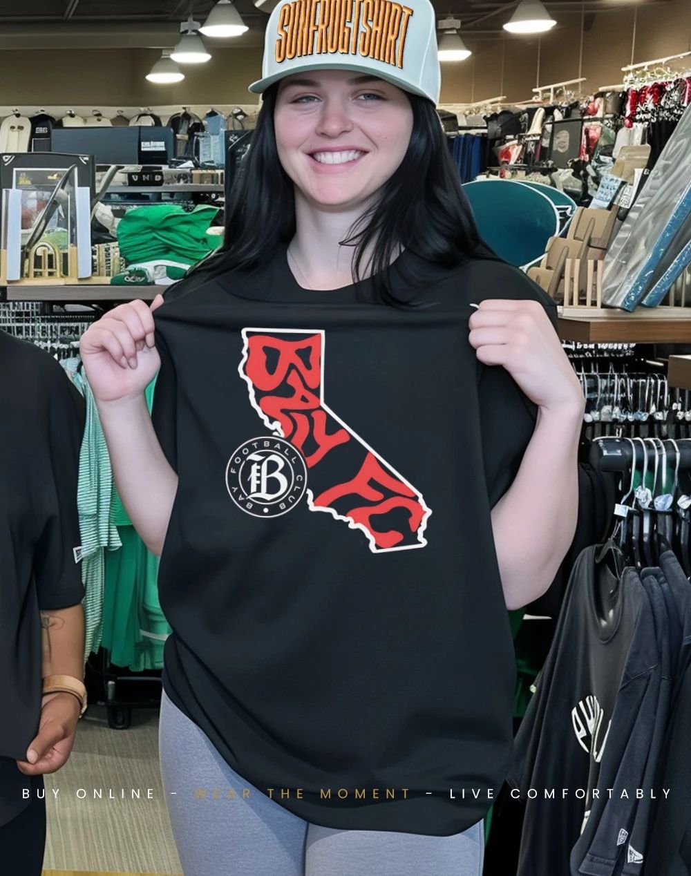 Bay FC Groovy State graphic shirt