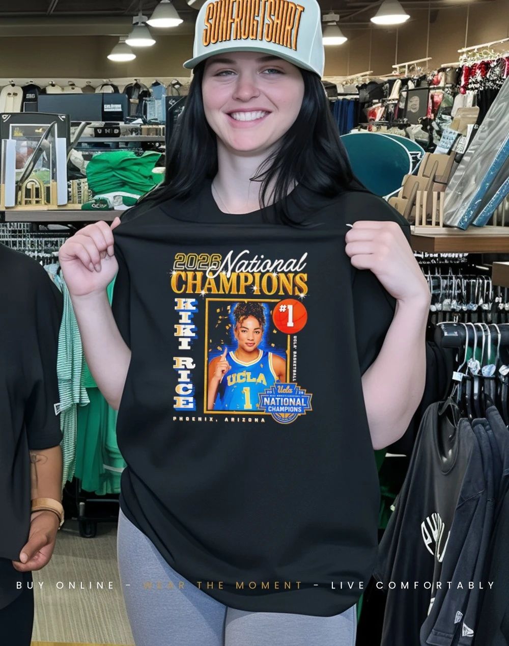 Kiki Rice Ucla Bruins 2026 Women’s Basketball National Champions shirt