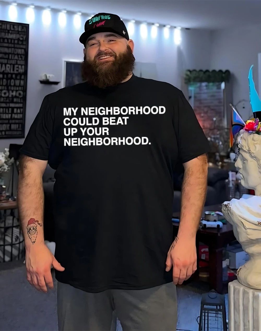 My neighborhood can beat up your neighborhood shirt