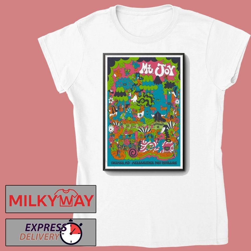 MT. Joy September 18 2026 In Columbia MD Poster shirt