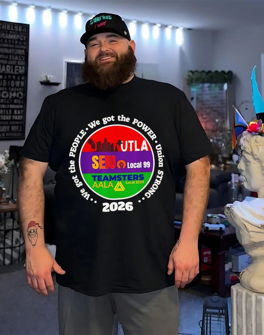 UTLA SEIU AALA Solidarity Labor Movement ‘We Got The People shirt