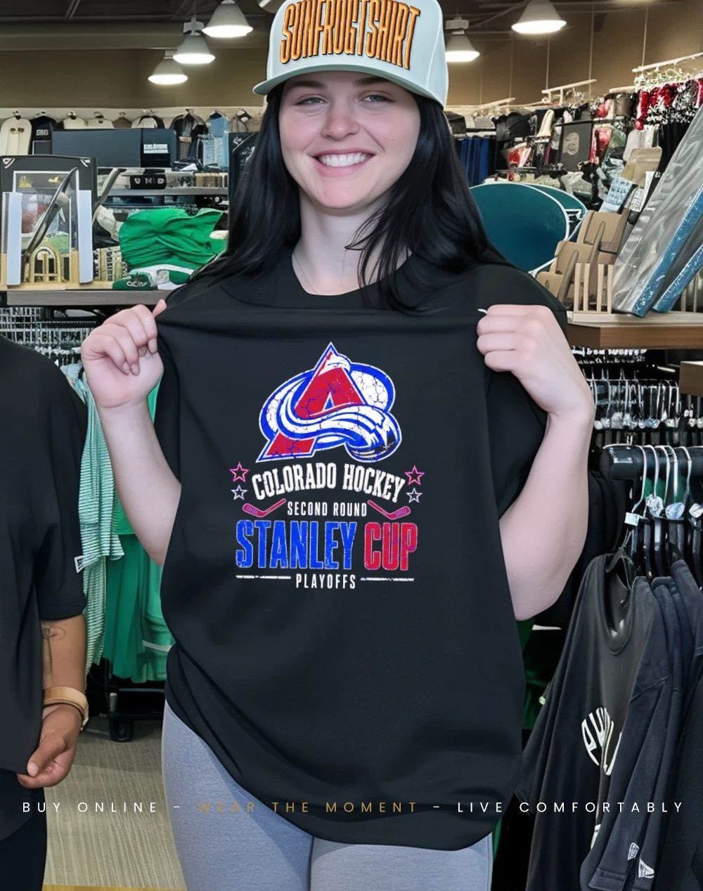 Colorado Avalanche Second Round Stanley Cup 2026 shirt
