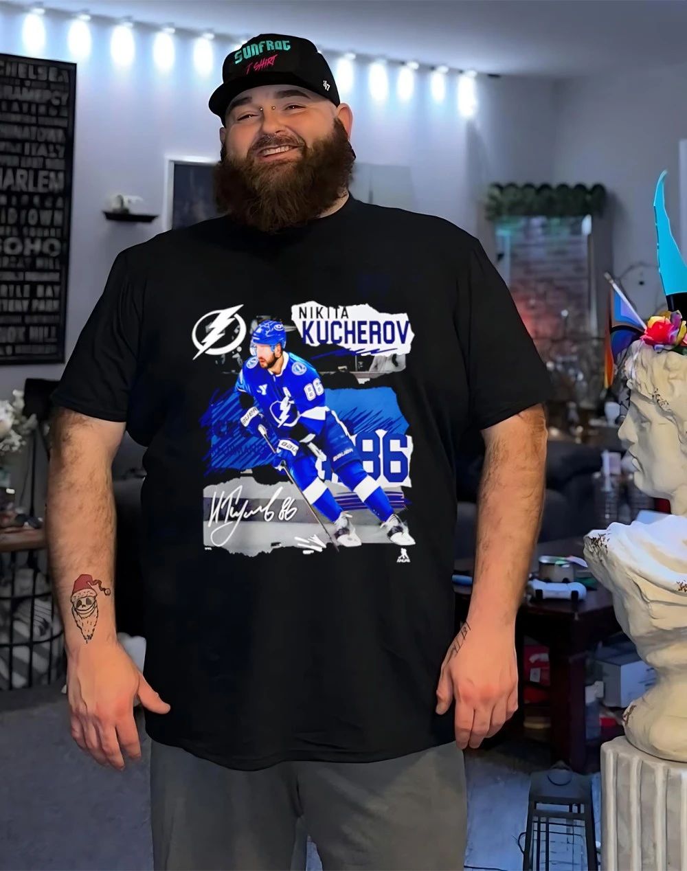 Nikita Kucherov Tampa Bay Lightning Fresh Ice signature shirt