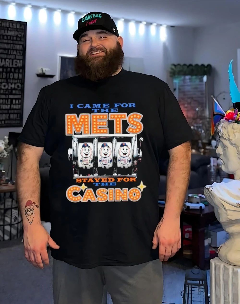 I came for the Mets stayed for the Casino shirt