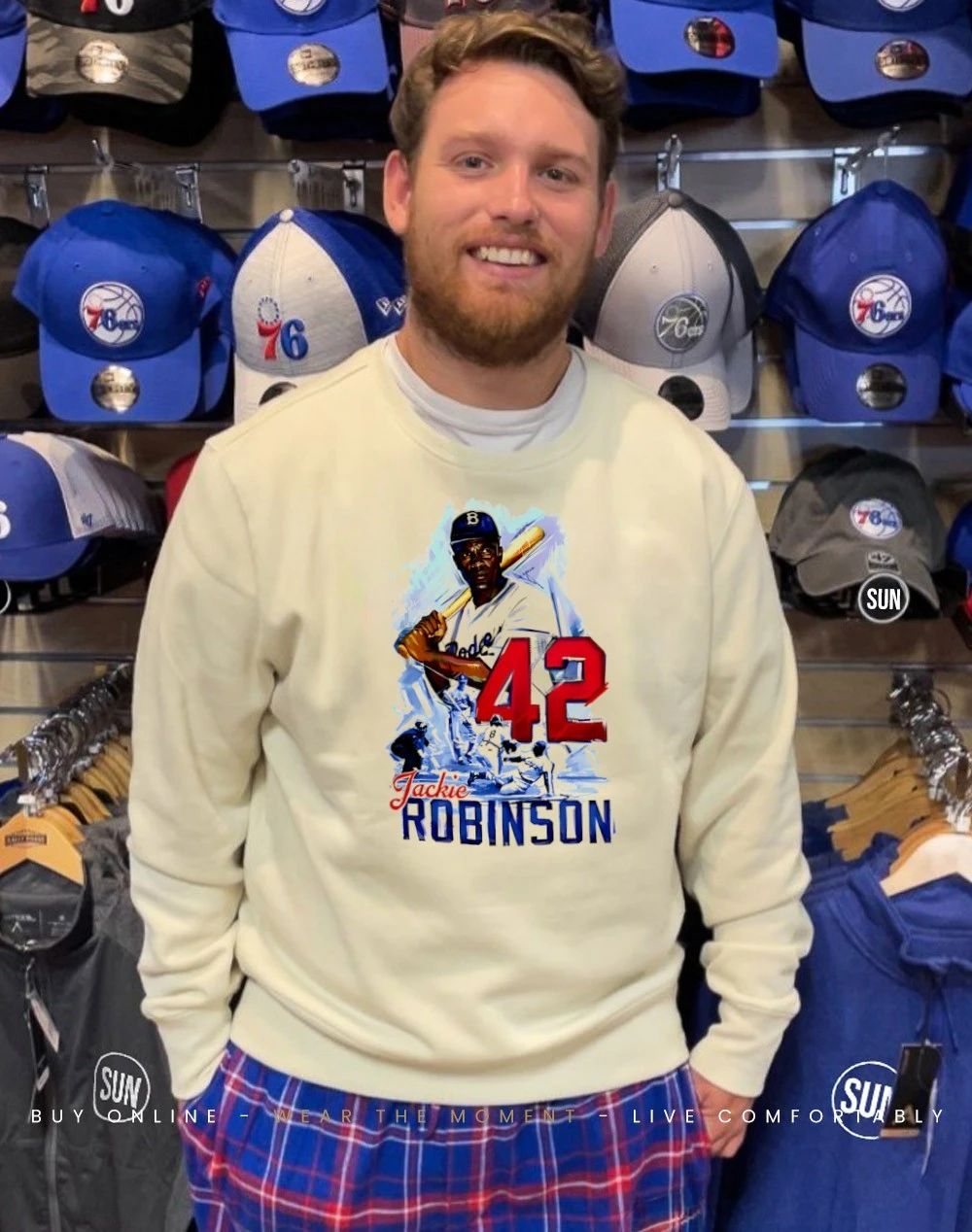 Jackie Robinson Los Angeles Dodgers Legacy graphic shirt