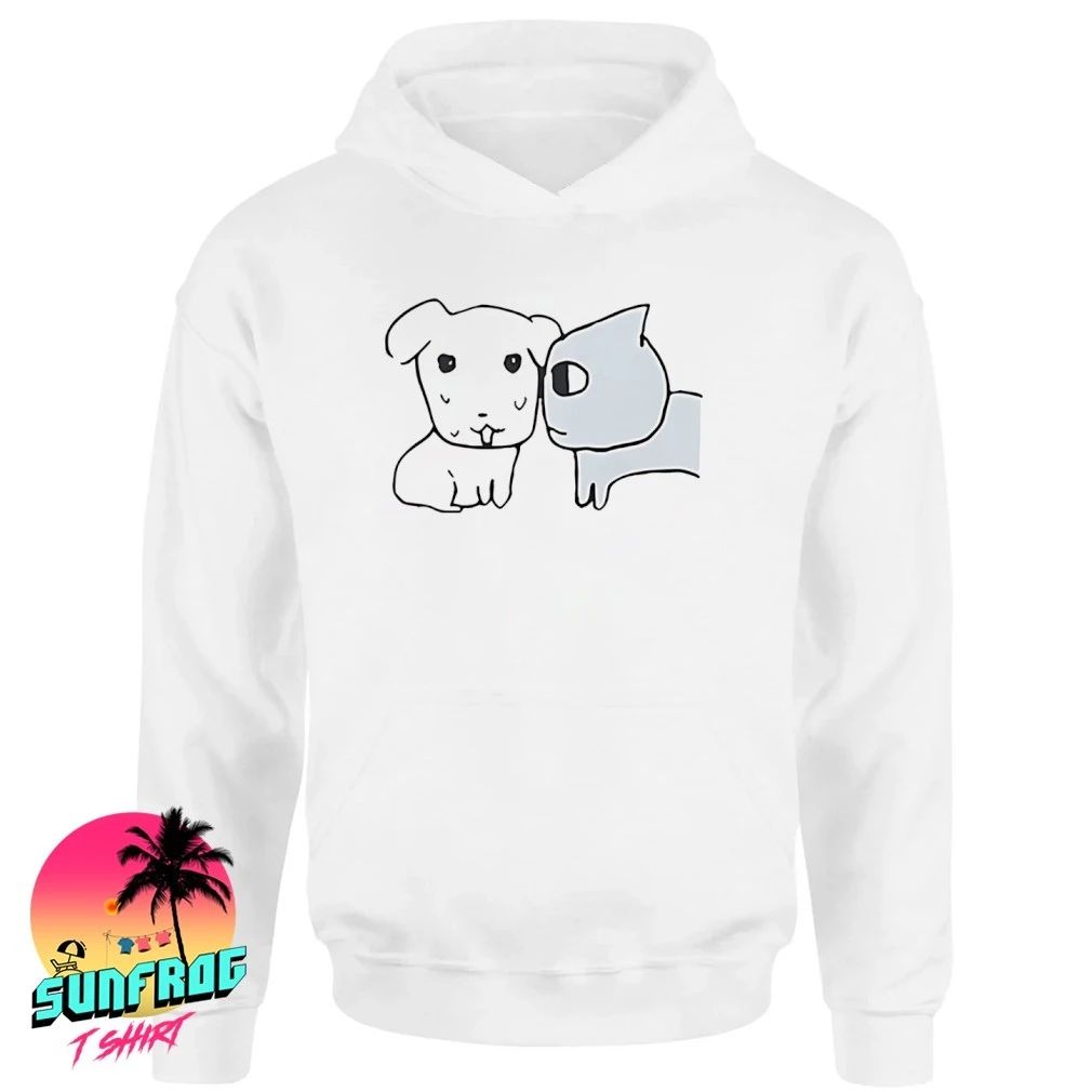 Don’t look at me cat and dog paint shirt