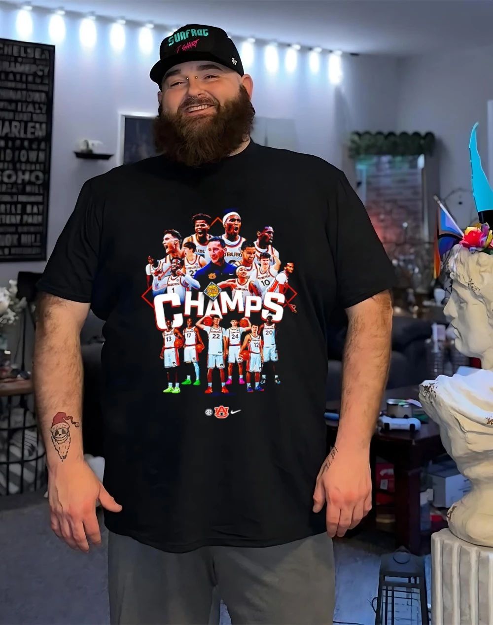 Auburn Tigers Men’s Basketball 2026 NIT Champions Team Members shirt