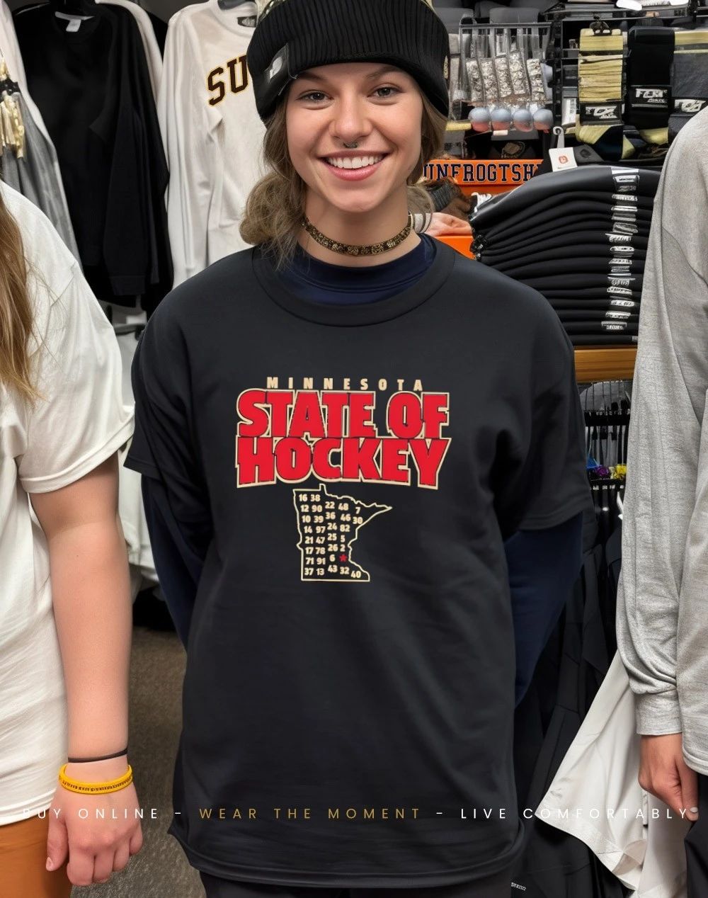 Minnesota State Of Hockey Time shirt