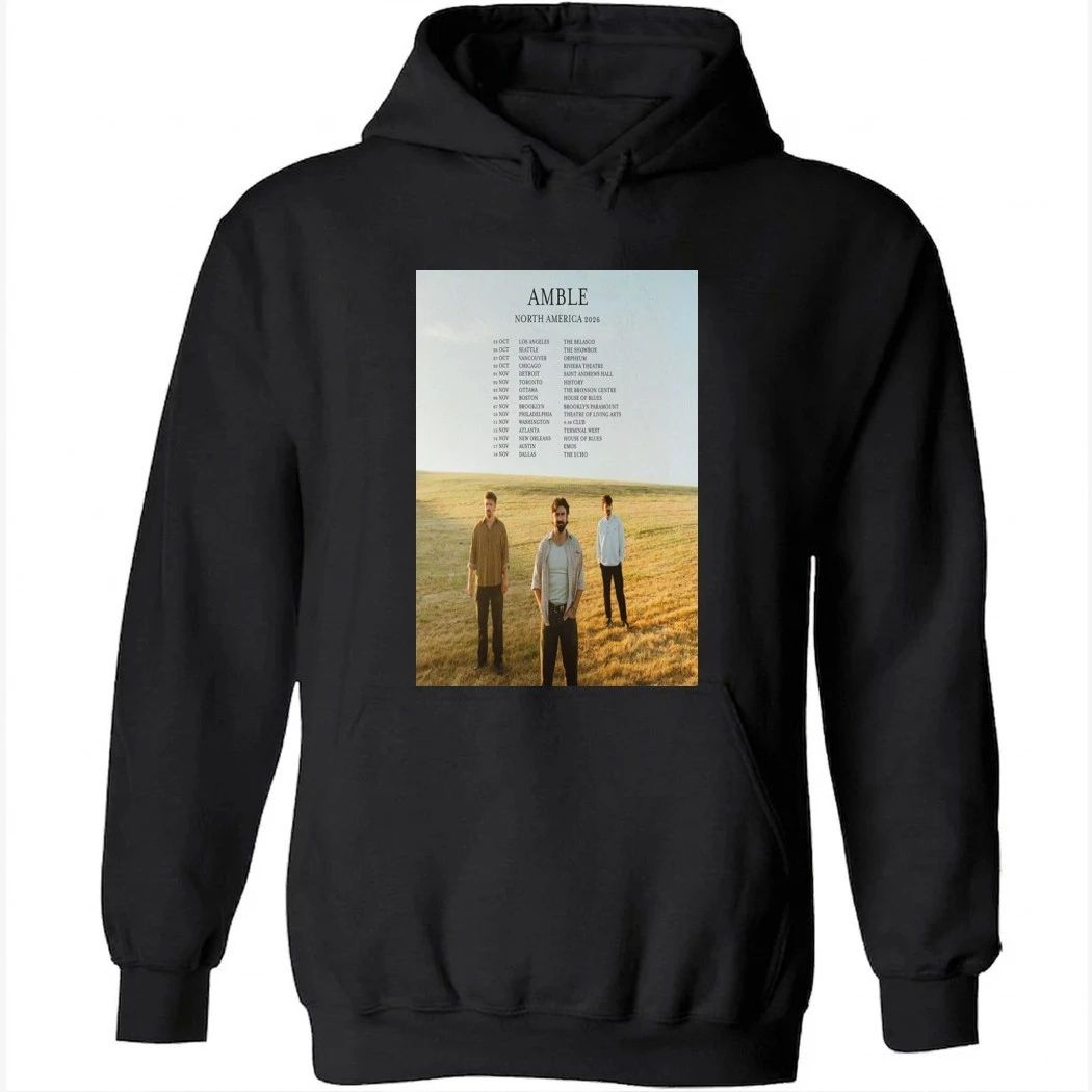 Amble Fall Tour 2026 Poster Shirt