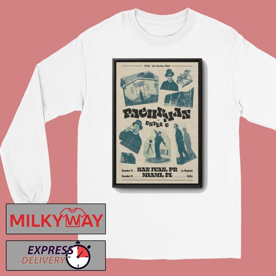 Pachyman Dec 12 2025 La Respuesta In San Juan PR Poster shirt