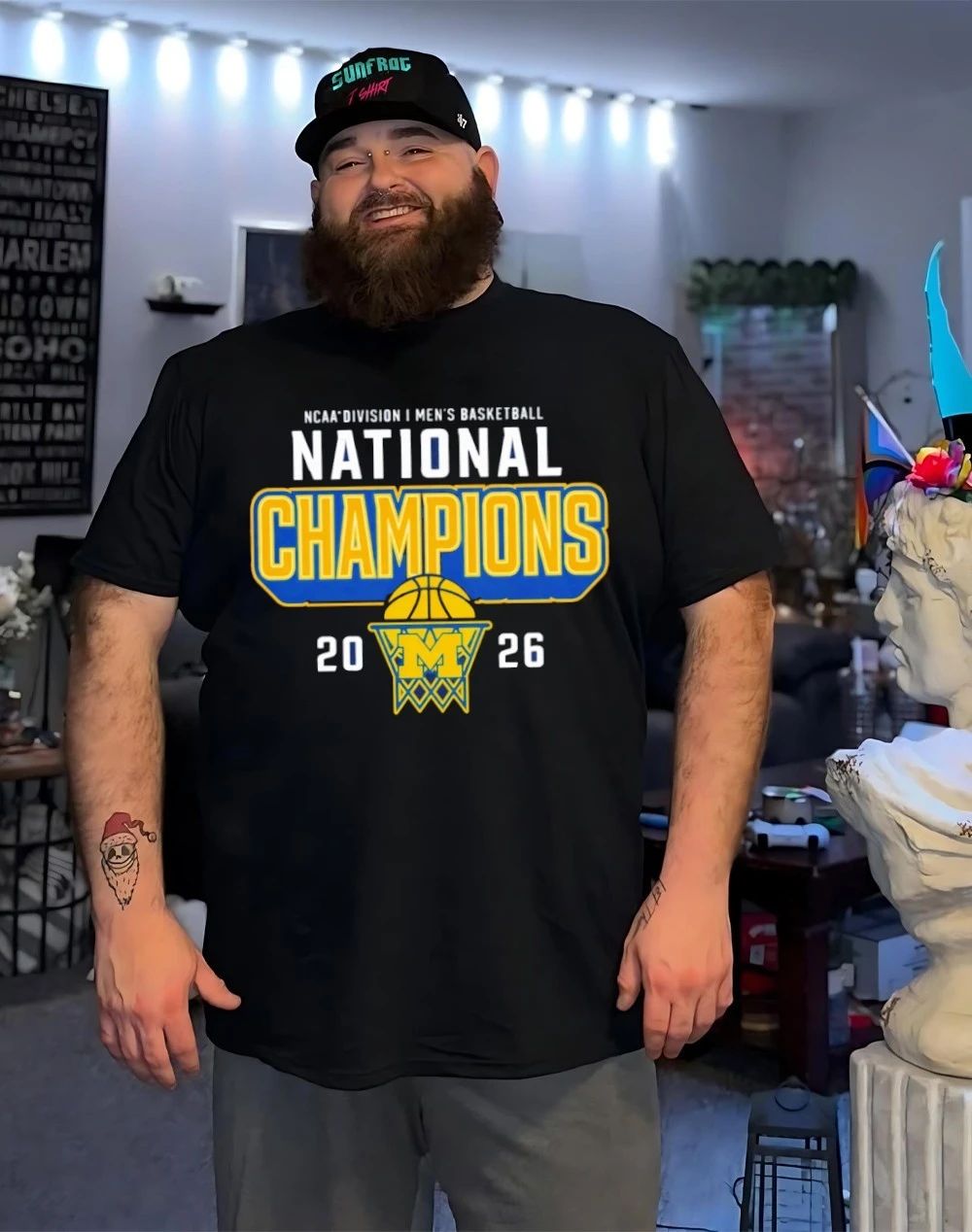 Michigan Wolverines Basketball 2026 NCAA Divisionn I Men’s Basketball National Champions shirt