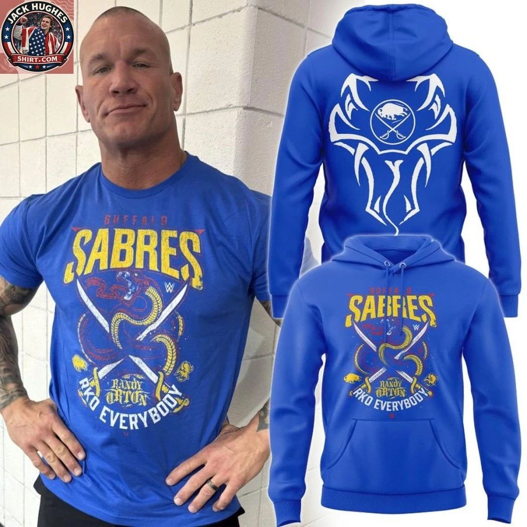 Original Randy Orton x Buffalo Sabres 2026 RKO Everybody Logo Two Sided Shirt