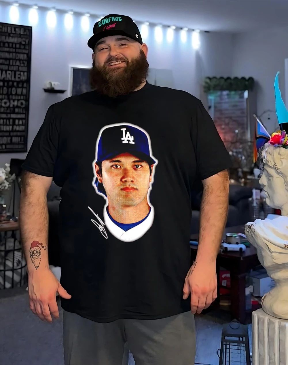 Los Angeles Dodgers Shohei Ohtani Outerstuff Headliner signature shirt
