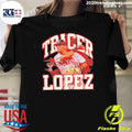 Tracer Lopez Texas Tech Red Raiders Baseball Ncaa Graphic Shirt