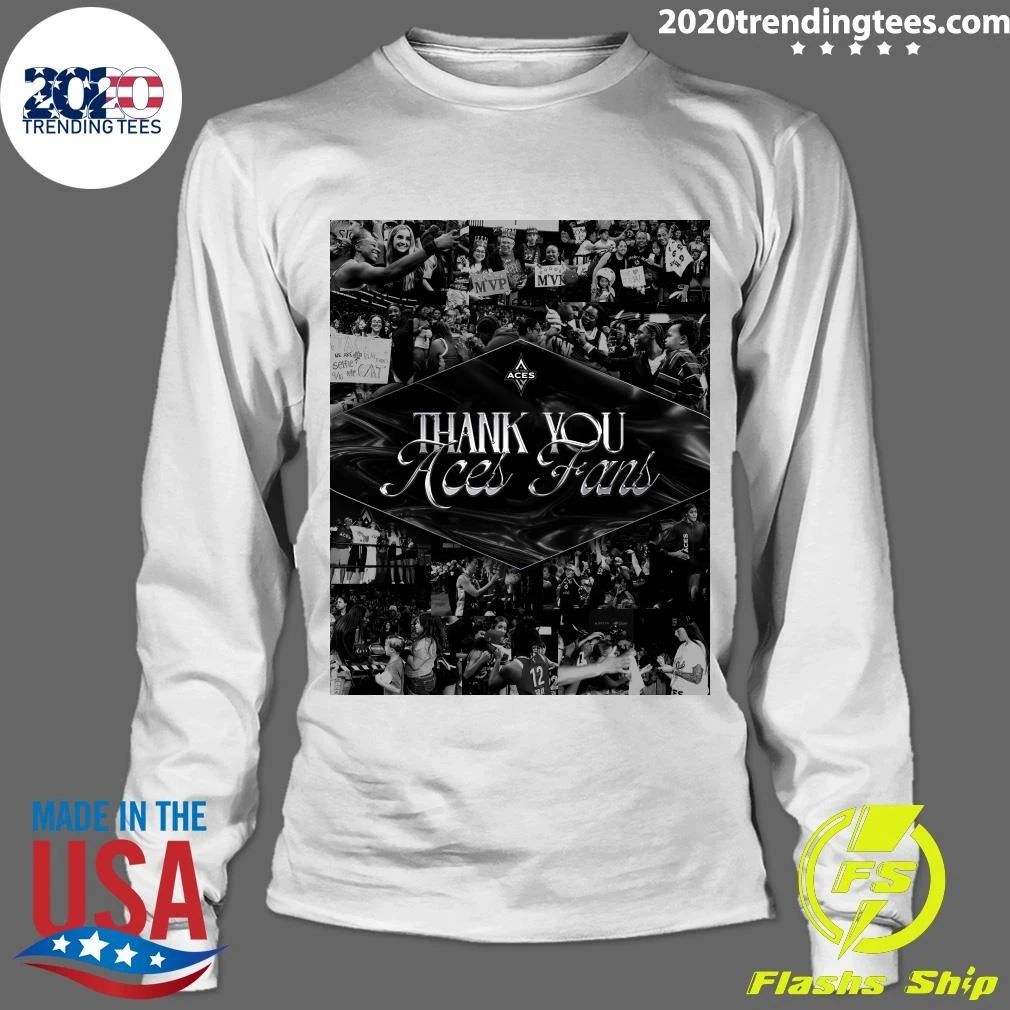 Thank You Aces Fans From Utah To San Antonio To Las Vegas Shirt