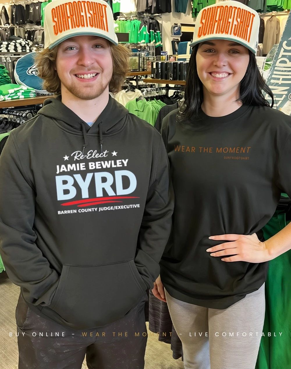 Re-elect Jamie Bewley Byrd as Barren County Judge Executive 2026 classic shirt
