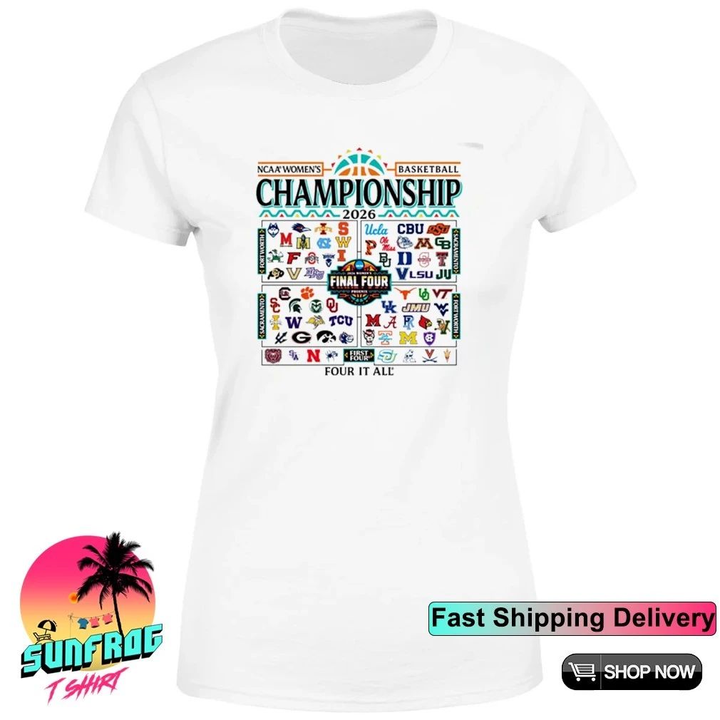 2026 NCAA Women’s Basketball March Madness All-Team shirt