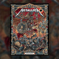 Metallica M72 Athens Greece Poster by Juan Ma Orozco Pop-Up Shop