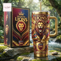 Brisbane Lions Elite Legacy Gold 40oz Insulated Tumbler With Handle