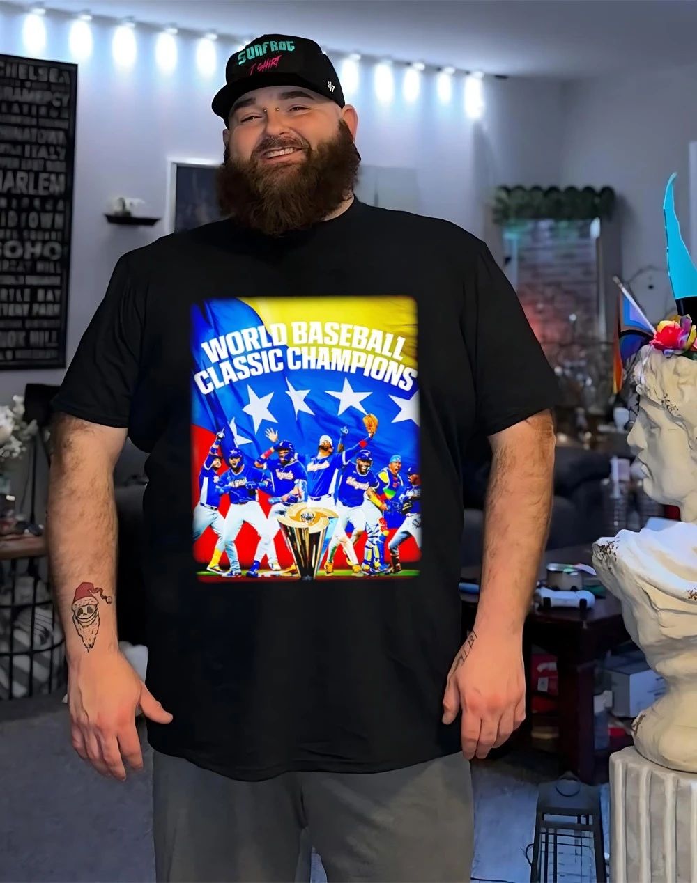Venezuela Baseball World Baseball Classic 2026 Champions graphic shirt