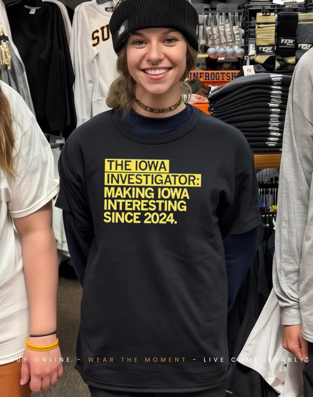 Iowa Stories Iowa Investigator shirt