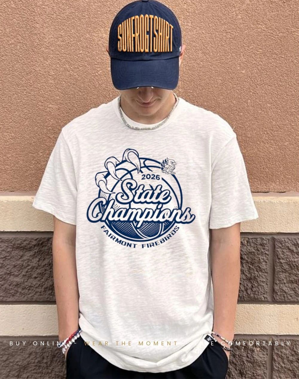Fairmont Girls Basketball 2026 State Champions shirt
