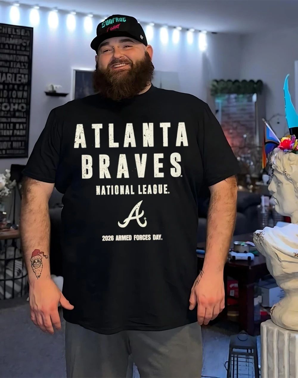 Atlanta Braves National League 2026 Armed Forces Day shirt