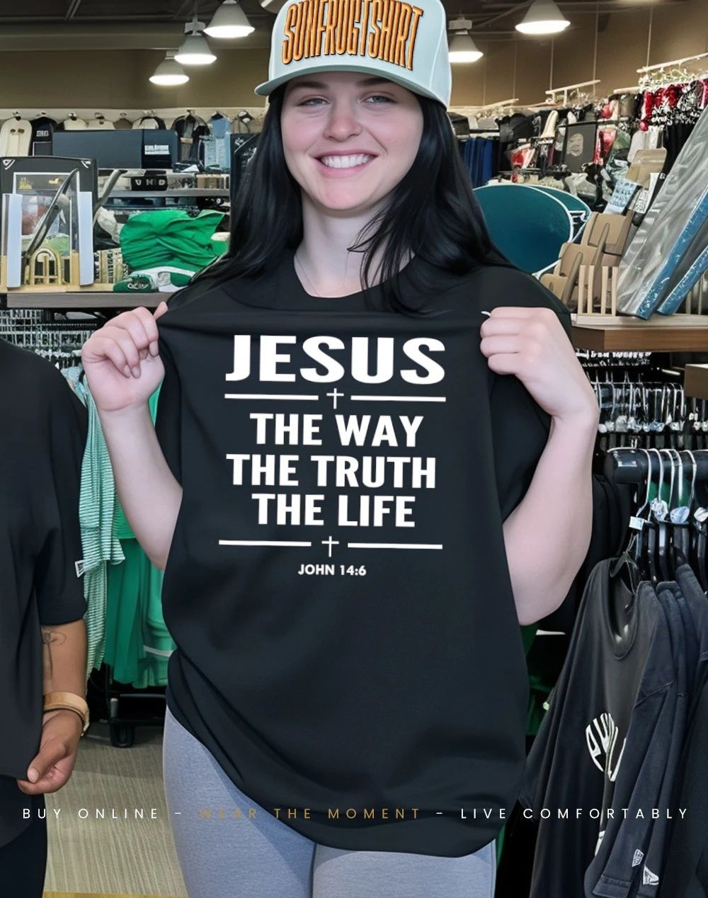 Alisson Becker Jesus the way the truth and life shirt